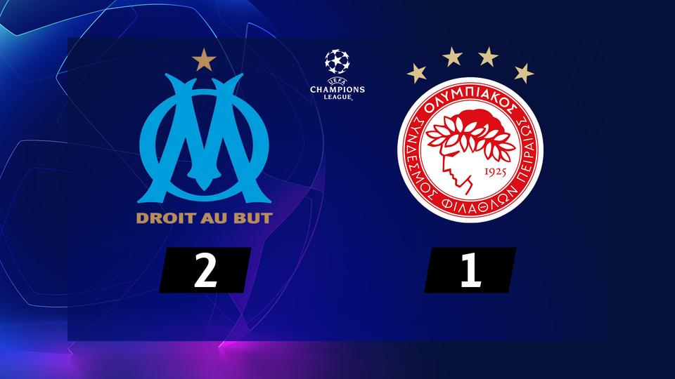 5e journée, Marseille - Olympiakos (2-1)