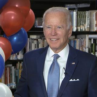 Joe Biden a été formellement désigné mardi comme le candidat démocrate pour l'élection présidentielle de novembre. [Keystone/AP - Democratic National Convention]