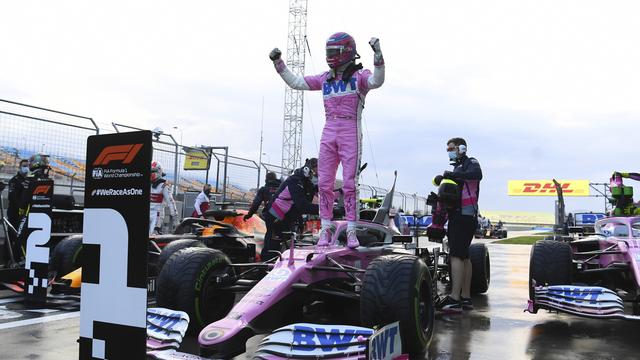 Stroll a surpris tout le monde sur le circuit d'Istanbul. [Clive Mason]