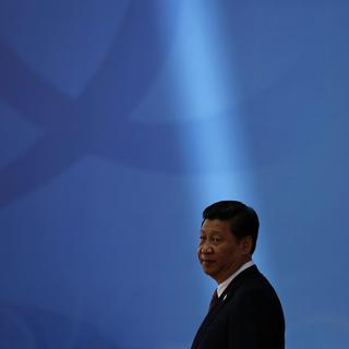 Le président chinois Xi Jinping. [Keystone/AP Photo/Pool - Aly Song]