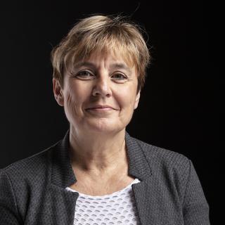 La conseillère nationale Brigitte Crottaz (PS/VD). [Keystone - Gaetan Bally]