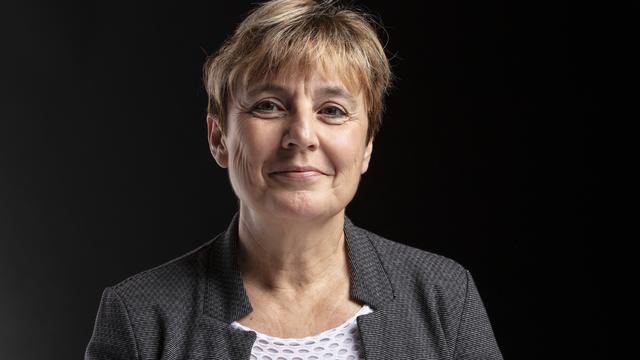 La conseillère nationale Brigitte Crottaz (PS/VD). [Keystone - Gaetan Bally]