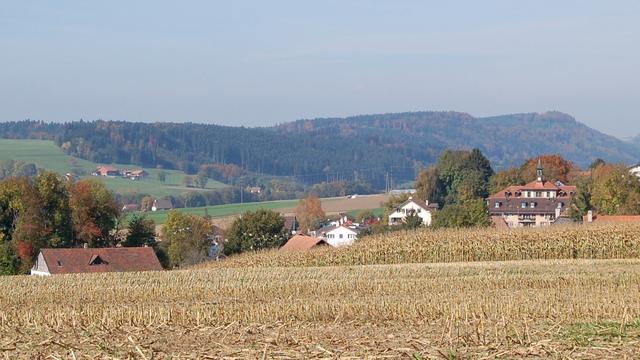 Une vue sur Oron-la-Ville. [Victorien Kissling]