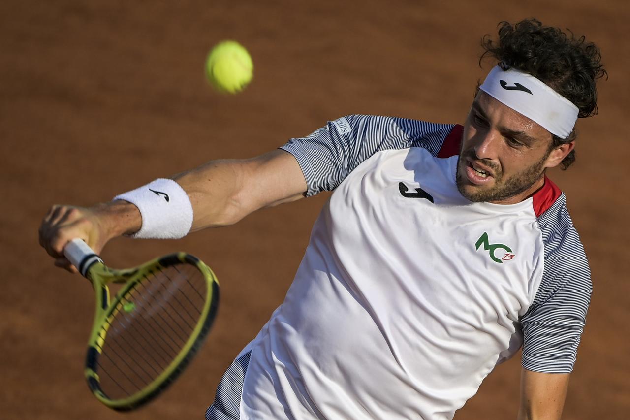 Marco Cecchinato renoue enfin avec la victoire en Grand Chelem. [AFP - RICCARDO ANTIMIANI]