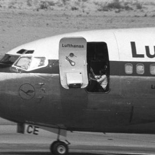 Le vol de la Lufthansa entre Palma et Francfort avait été hijacké le 13 octobre 1977. [Keystone/AP Photo - Harry Koundakjian]