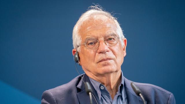 Le représentant de l'UE pour la diplomatie Josep Borrell a menacé vendredi Ankara de nouvelles sanctions. [Keystone - Kay Nietfeld]