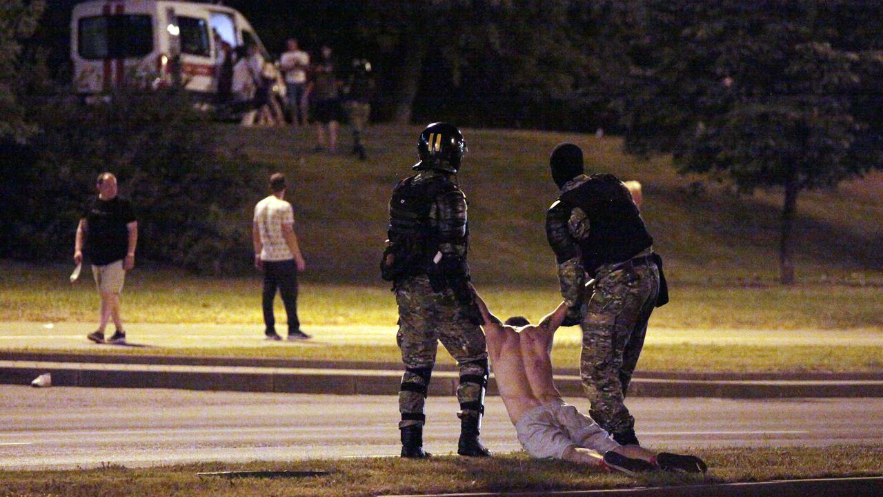 Les autorités biélorusses durcissent le ton [AFP - Siarhei Leskjec]