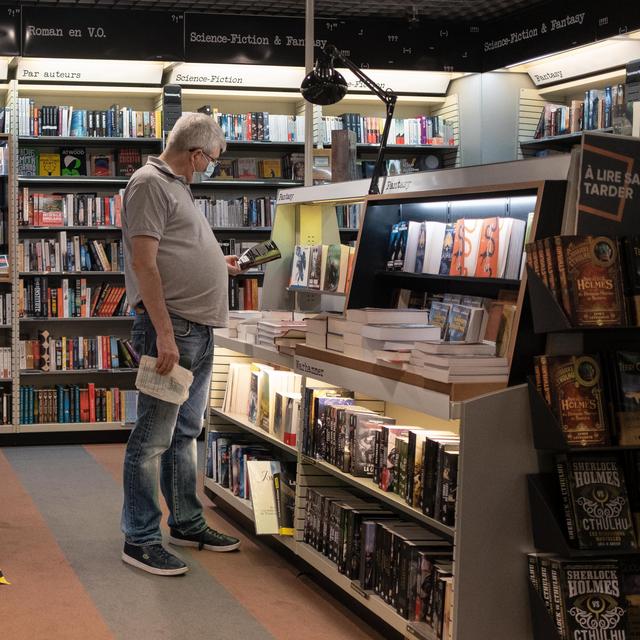 Une librairie à Bordeaux, le 25 mai 2020. [AFP - Valentino Belloni/Hans Lucas]