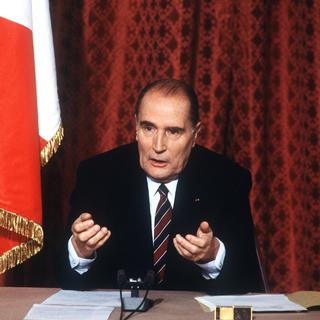 Français Mitterrand. [AFP - Michel Clément]