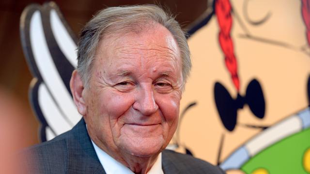 Albert Uderzo en 2015. [AFP - Bertrand Guay]