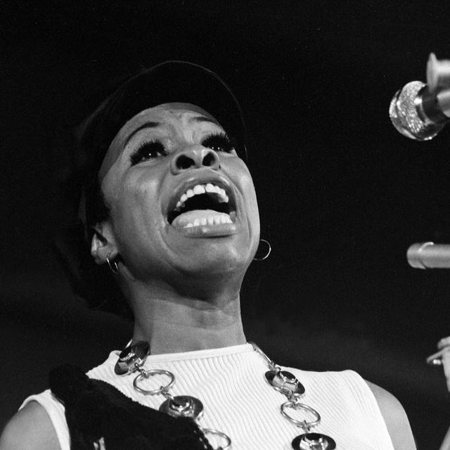 La chanteuse américaine de jazz Betty Carter. [AFP - Daniel Lefevre / Ina]