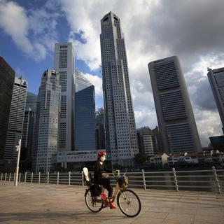 Le WEF 2021 sera à Singapour. [EPA - Hwee Young]