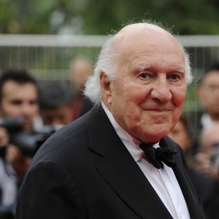 Michel Piccoli en 2011 lors du Festival de Cannes. [AFP - Anne-Christine Poujoulat]