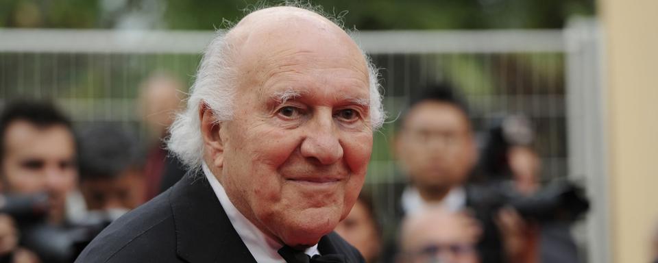 Michel Piccoli en 2011 lors du Festival de Cannes. [AFP - Anne-Christine Poujoulat]