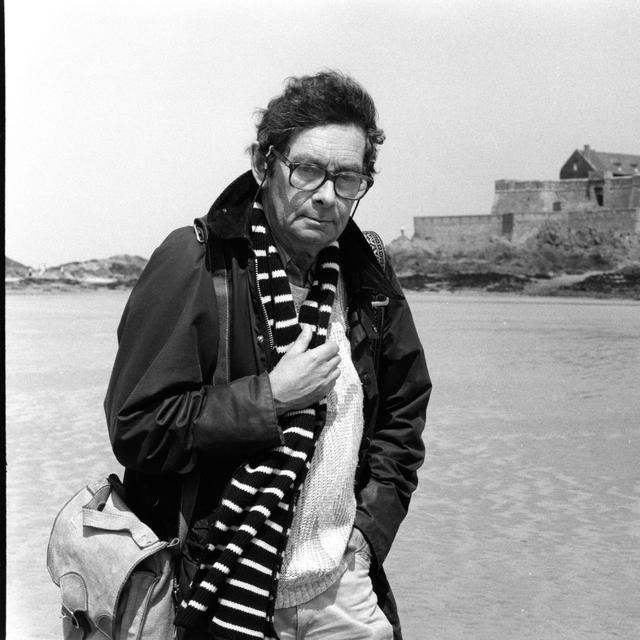 Nicolas Bouvier à Saint-Malo en 1990. [AFP - Ulf Andersen]