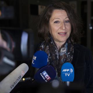 La candidate à la mairie de Paris Agnès Buzyn. [EPA/Keystone - Ian Langsdon]