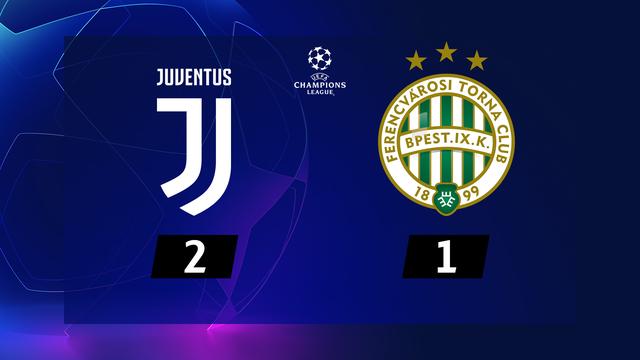 4e journée, Juventus - Ferencvaros (2-1)