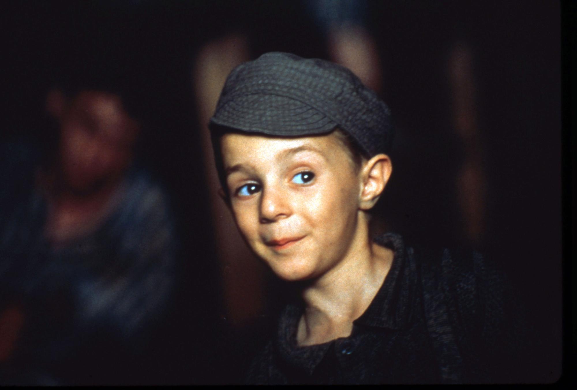 Le jeune acteur Giorgio Cantarini dans "La vie est belle". [Melampo Cinematografica / Cecchi / Collection ChristopheL/AFP]
