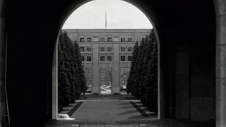 Vue du Palais des Nations. [RTS]