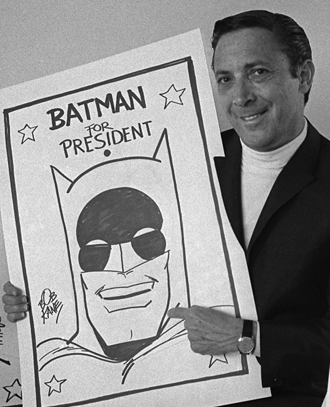 Bob Kane, créateur de "Batman". Ici en 1998. [AP/Keystone - George Brich]