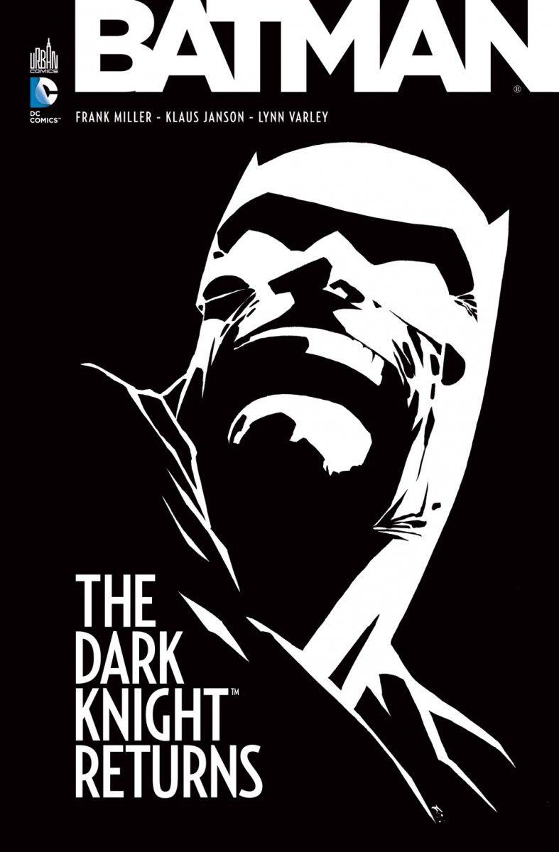 La couverture de la BD "Batman The Dark Knight Returns" de Frank Miller sortie en 1986. [Urban Comics]