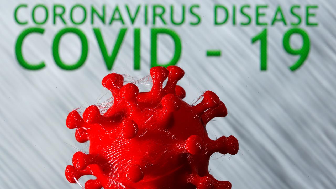 Illustration en 3D du coronavirus. [Reuters - Dado Ruvic]