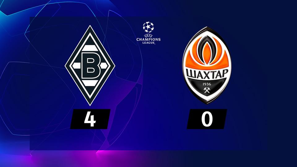 UCL 4e Monchengladbach Shaktar