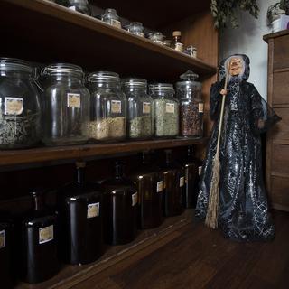 Selon Wicca Meier-Spring, la directrice du musée de la sorcière en Argovie, les sorcières seraient environ 5000 en Suisse. [keystone - Stefan Meyer]