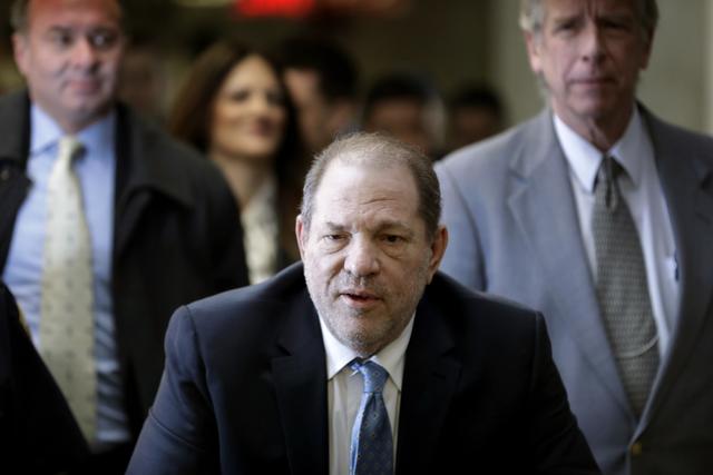 Harvey Weinstein lors de son procès pour viol à New York, le 24 février 2020. [AP/Keystone - Seth Wenig]