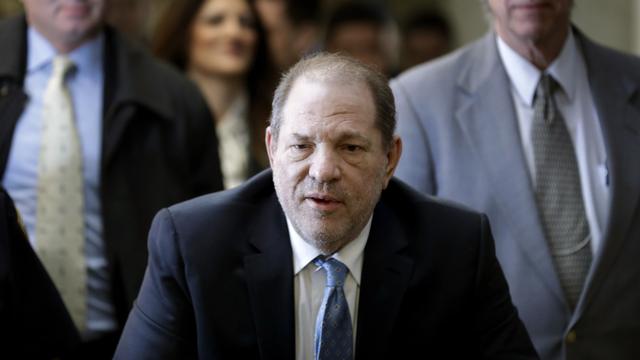 Harvey Weinstein lors de son procès pour viol à New York, le 24 février 2020. [AP/Keystone - Seth Wenig]