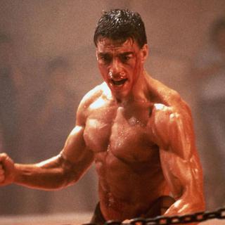 Jean-Claude Van Damme dans "Kickboxer" en 1989. [AFP]