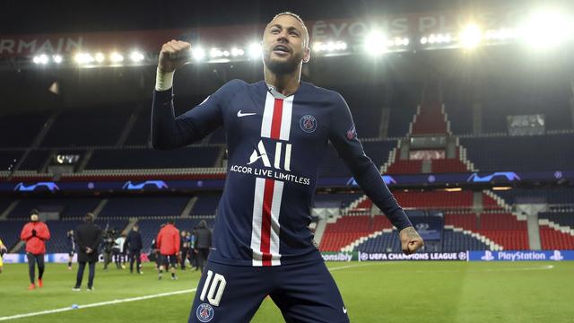 Neymar peut fêter le titre de champion avec Paris. [AP UEFA]