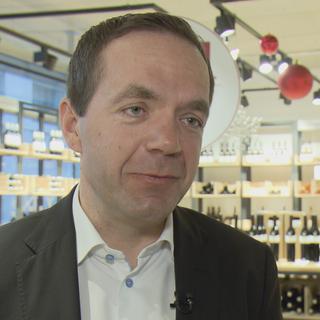 Raphaël Garcia avait pris la direction du premier producteur de vins suisses, Provins, en janvier 2014. [RTS]