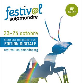 L'affiche de la 18ème édition digitale du Festival Salamandre du 23 au 25 octobre 2020. [festival-salamandre.org - DR]