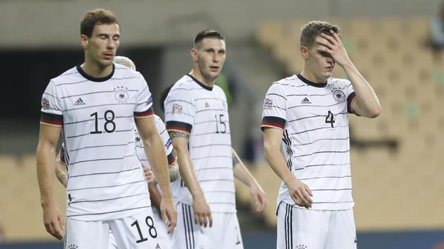 L'Allemagne a perdu 6 à 0 contre l'Espagne. [Keystone/AP Photo - Miguel Morenatti]