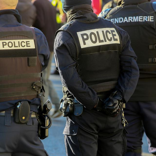 Suspicion de radicalisation au sein des Forces de l'ordre française. [AFP - NICOLAS GUYONNET / HANS LUCAS]