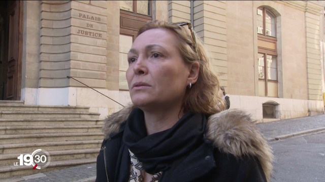 Natascha Allenbach, mère d'un enfant handicapé alors qu'elle a pris de la Dépakine pendant sa grossesse, est devant la justice civile pour obtenir réparation. [RTS]