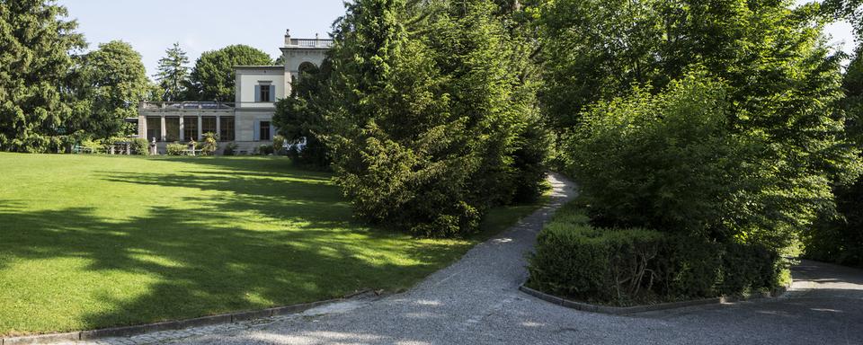 Le Musée Rietberg, à Zurich, était autrefois la Villa Wesendonck. Wagner y a séjourné de 1949 à 1958. [Keystone - Gaetan Bally]