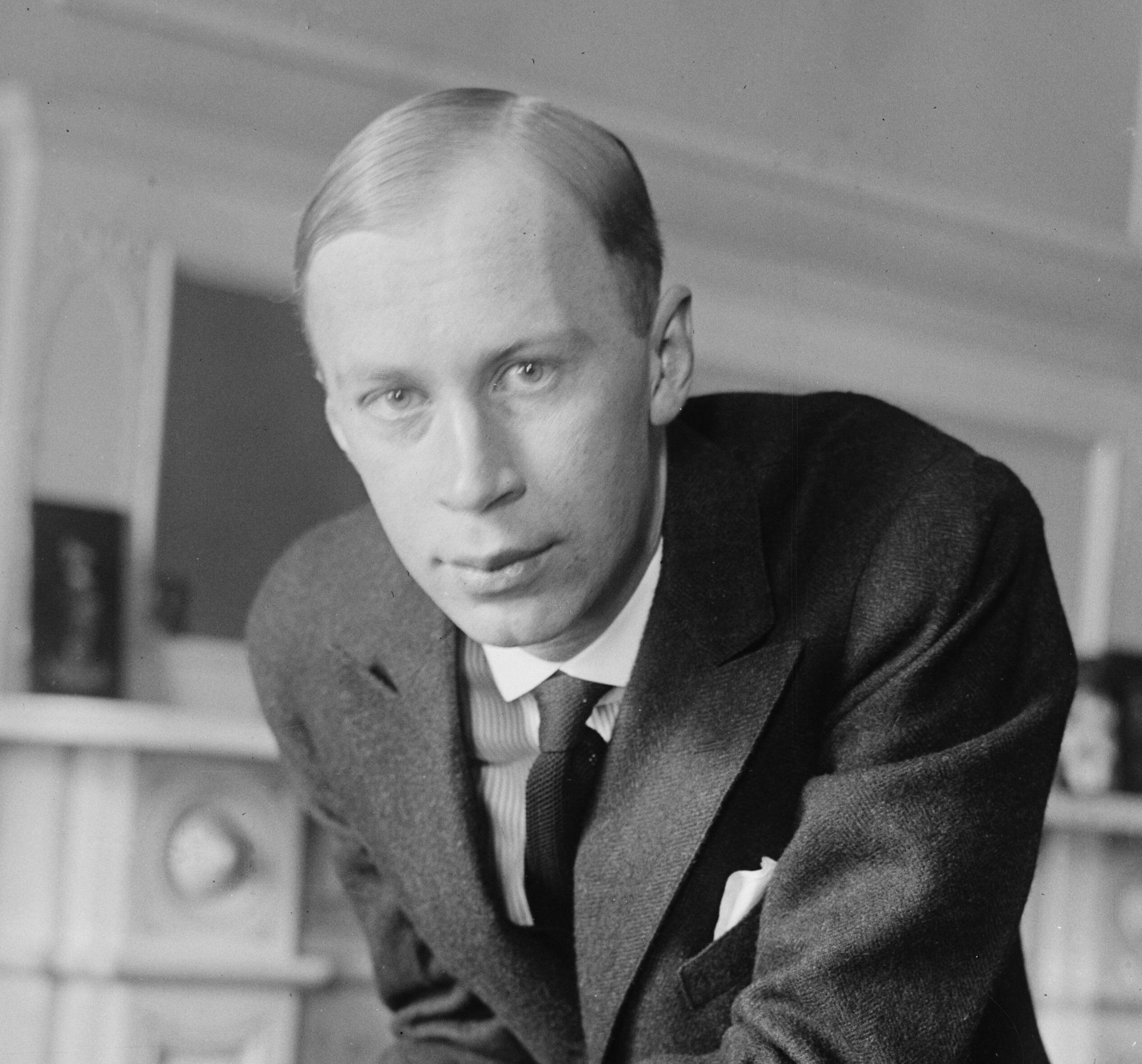 Le compositeur russe Sergeï Prokofiev (1891-1953) vers 1918. [DP]