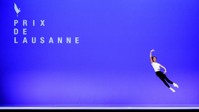 L'Italien Marco Masciari, lauréat du Prix de Lausanne 2020. [Keystone - Laurent Gillieron]