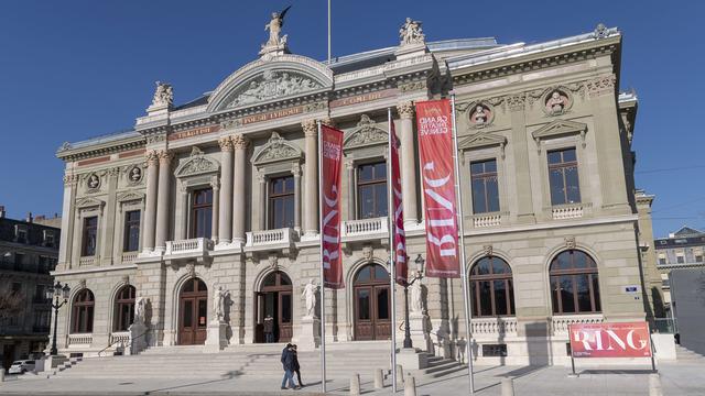 Le Grand Théâtre de Genève. [Keystone - Martial Trezzini]