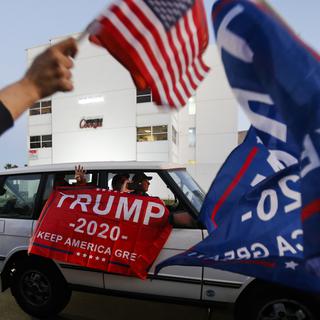 Manifestation pro-Trump en Californie. [AP Photo/Keystone - Ringo H.W. Chiu]