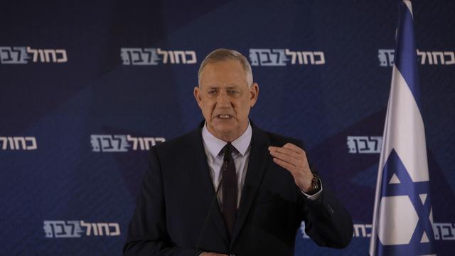 Dans un retournement de situation, Benny Gantz a soumis jeudi sa candidature au poste de président du Parlement israélien. [Keystone - Sebastian Scheiner]