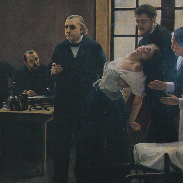 Le professeur Charcot dans "Une leçon clinique à la Salpêtrière" d'André Brouillet (1857-1914).
Wikimedia
DP [DP - Wikimedia]