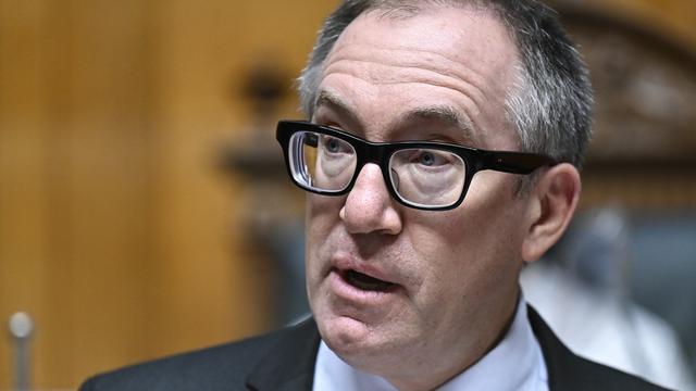 Le conseiller national vert'libéral genevois Michel Matter est candidat à un siège au gouvernement. [Keystone - Alessandro della Valle]