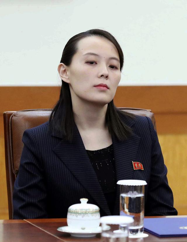 Kim Yo Jong, femme politique nord-coréenne et soeur de Kim Jong Un. [Keystone - Kim Ju-sung]