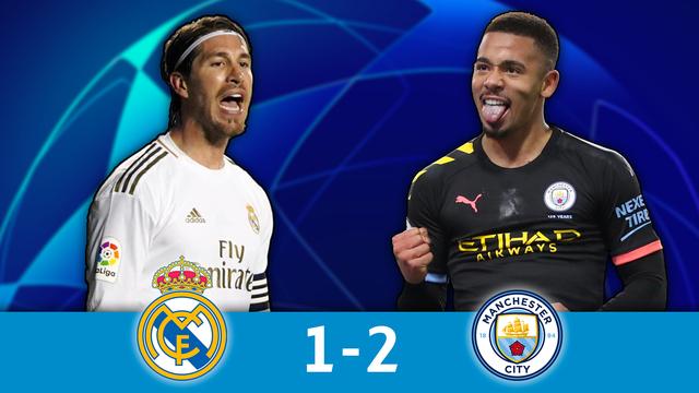 1-8 aller, R. Madrid - M. City (1-2): résumé de la rencontre