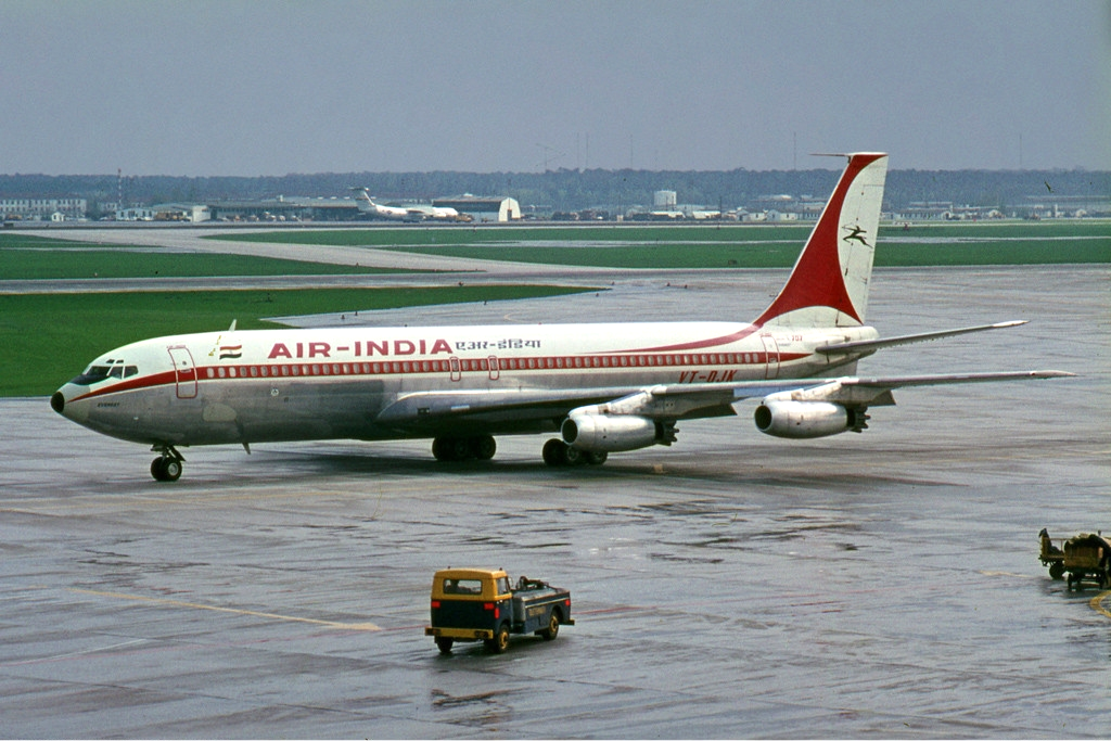 Un Boeing 707 d'Air India, du même modèle que celui qui s'est écrasé en 1966. [CC-BY-SA - Ralf Manteufel]