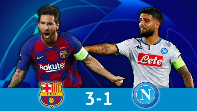 1-8 retour, Barcelone – Naples (3-1): Messi fait la différence, le Barça passe en 1-4