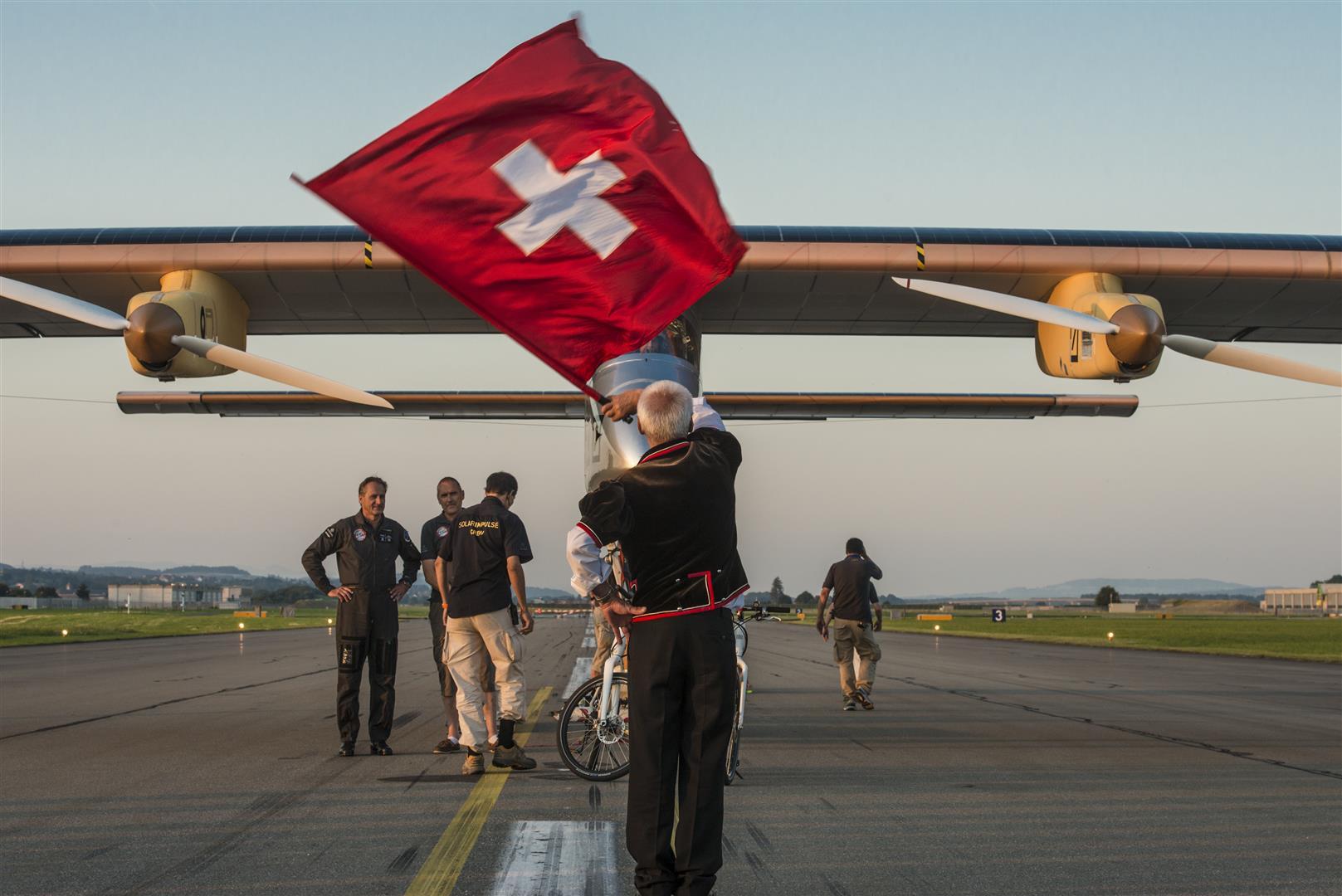 Le gouvernement suisse a toujours vu le projet de Solar Impulse comme "ambassadeur d'une Suisse durable".